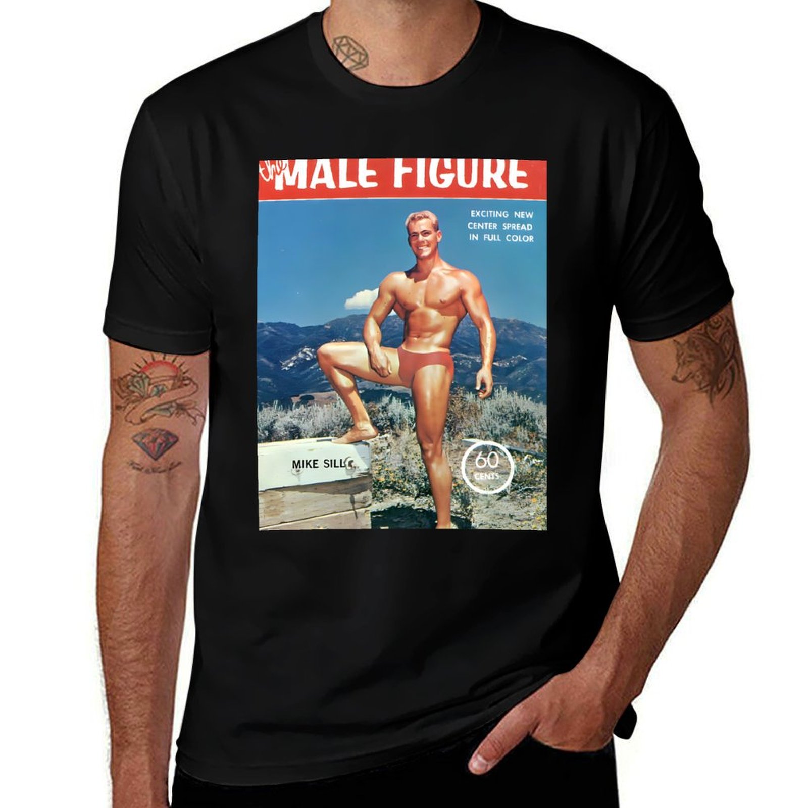 Vintage Fashion Magazine - T-shirt con stampa vintage di un