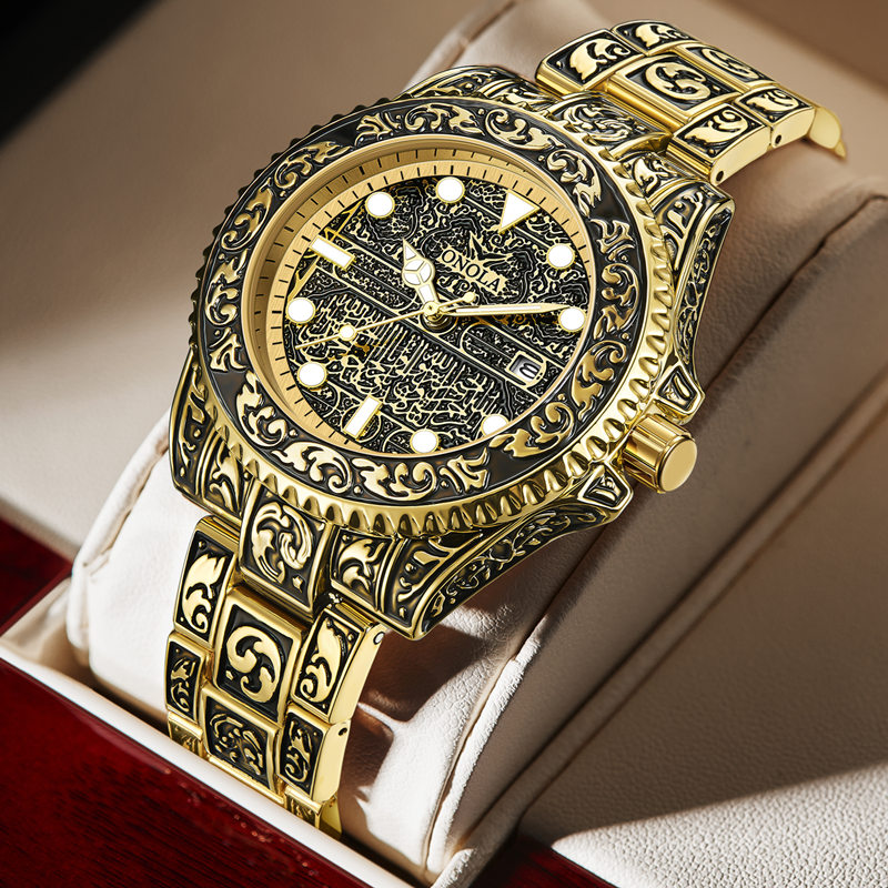 Vintage Fashion Complete - Orologio da uomo vintage di marca