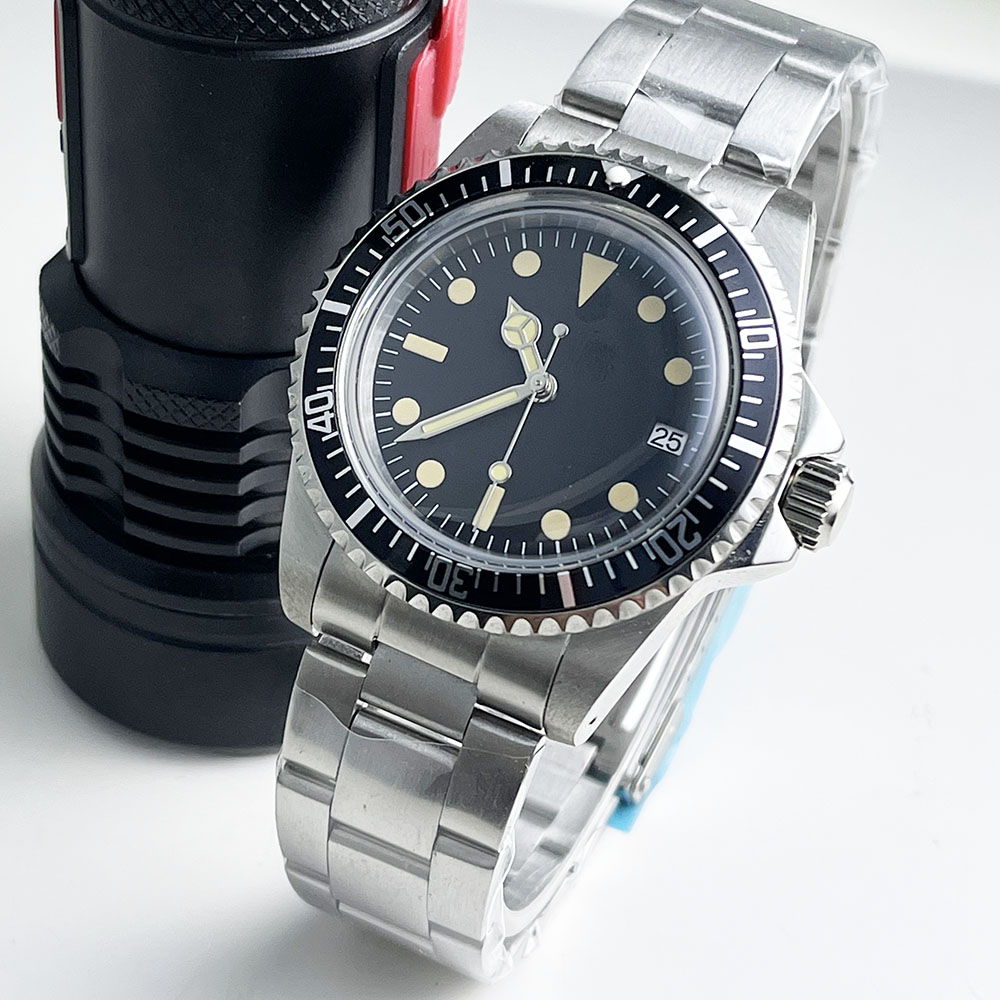 Vintage Fashion Complete - Orologio da Uomo con Cassa Rotonda
