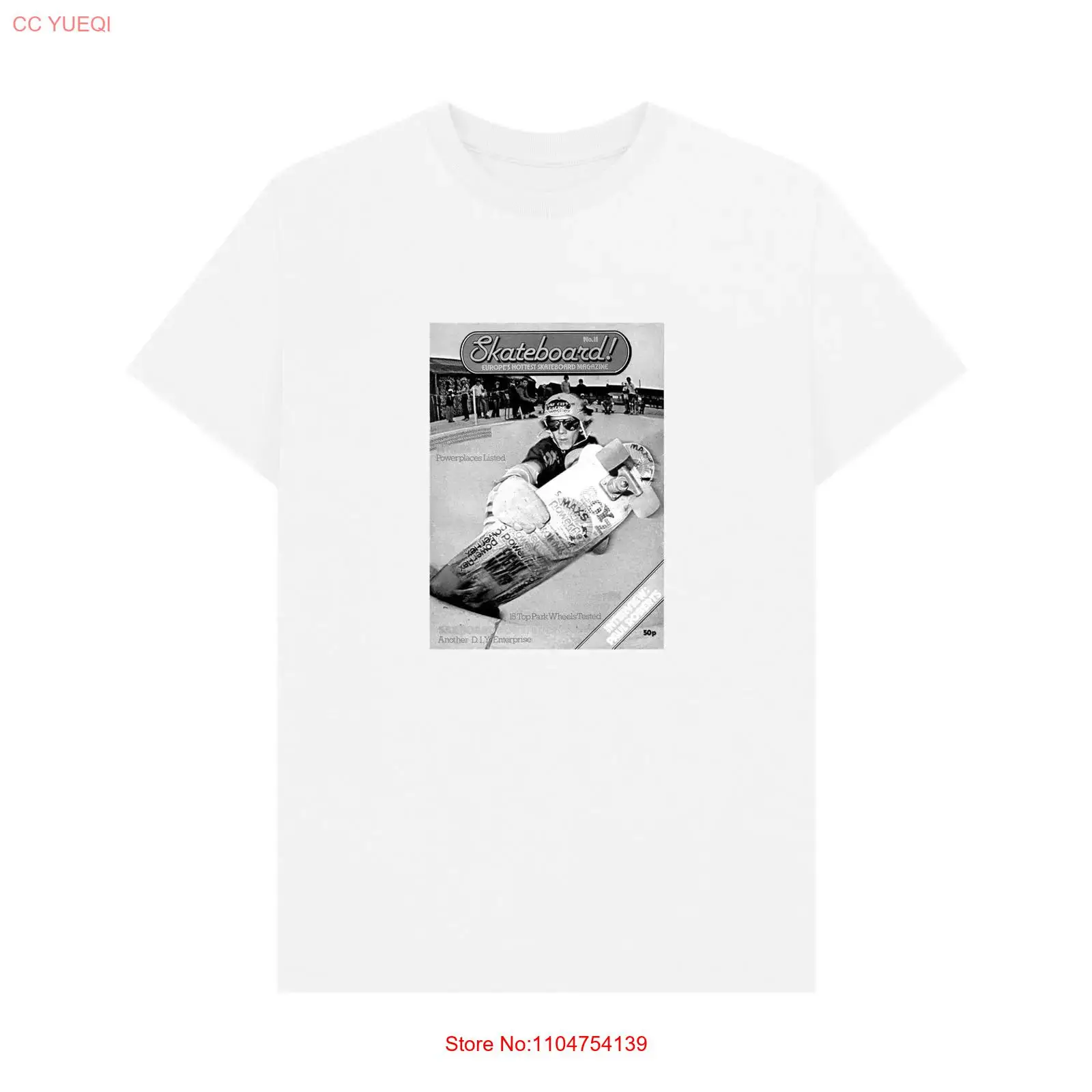 Vintage Fashion Magazine - T-shirt PREMIUM OFFICIAL Skateboard Magazine Powerplaces