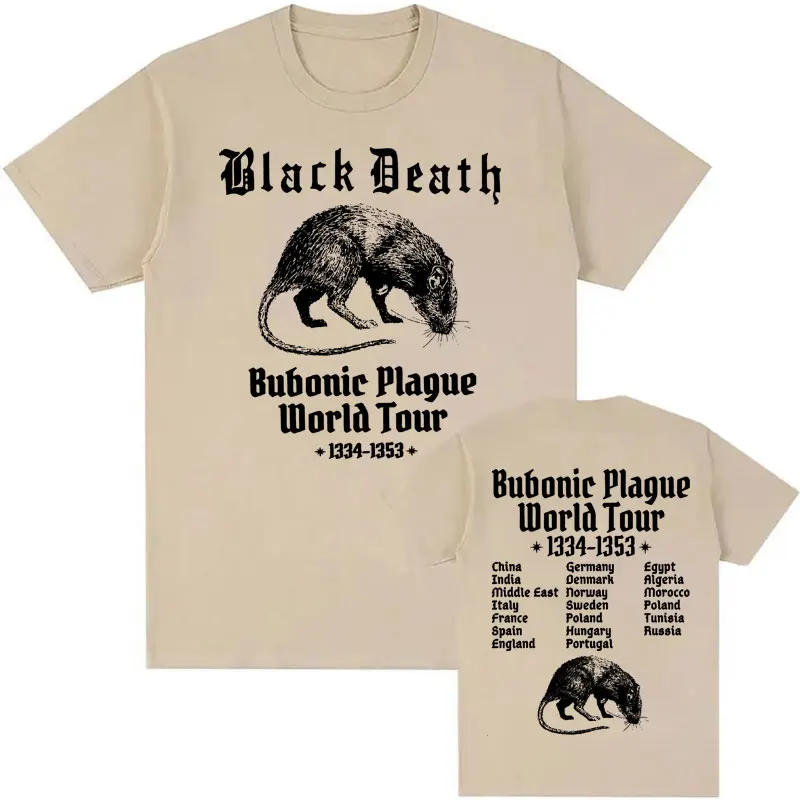 Vintage Fashion World - Bubonic World Tour 2024 Magliette Uomo