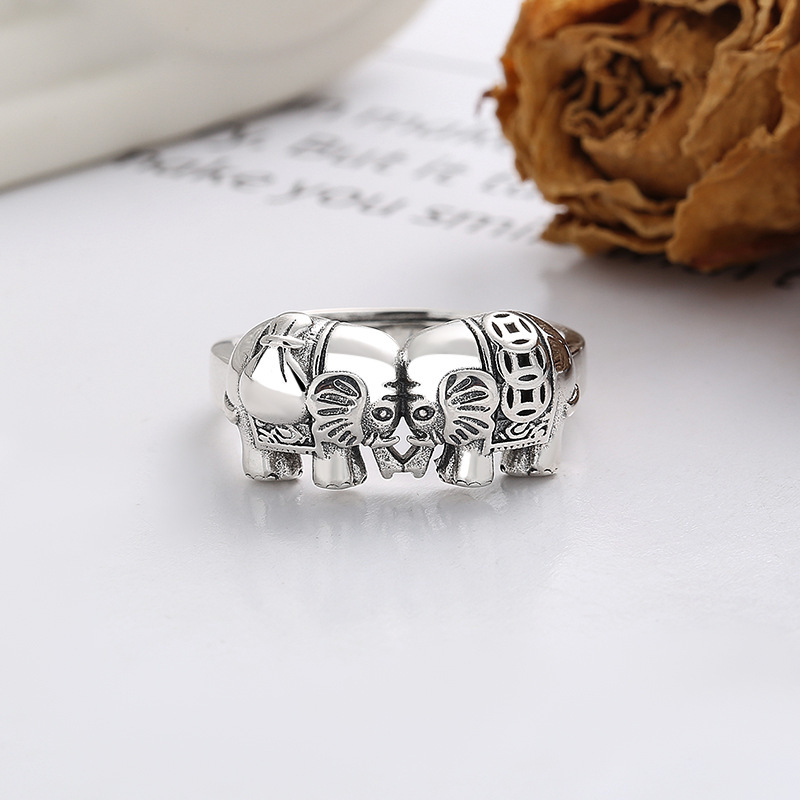 Vintage Fashion Meaning - HX New Lucky Elephant buon significato