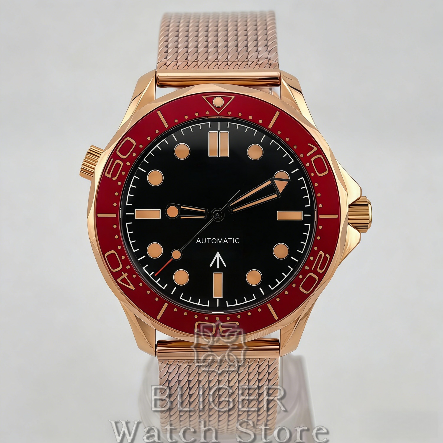 Vintage Fashion Complete - Orologio da Polso Meccanico BLIGER Vintage