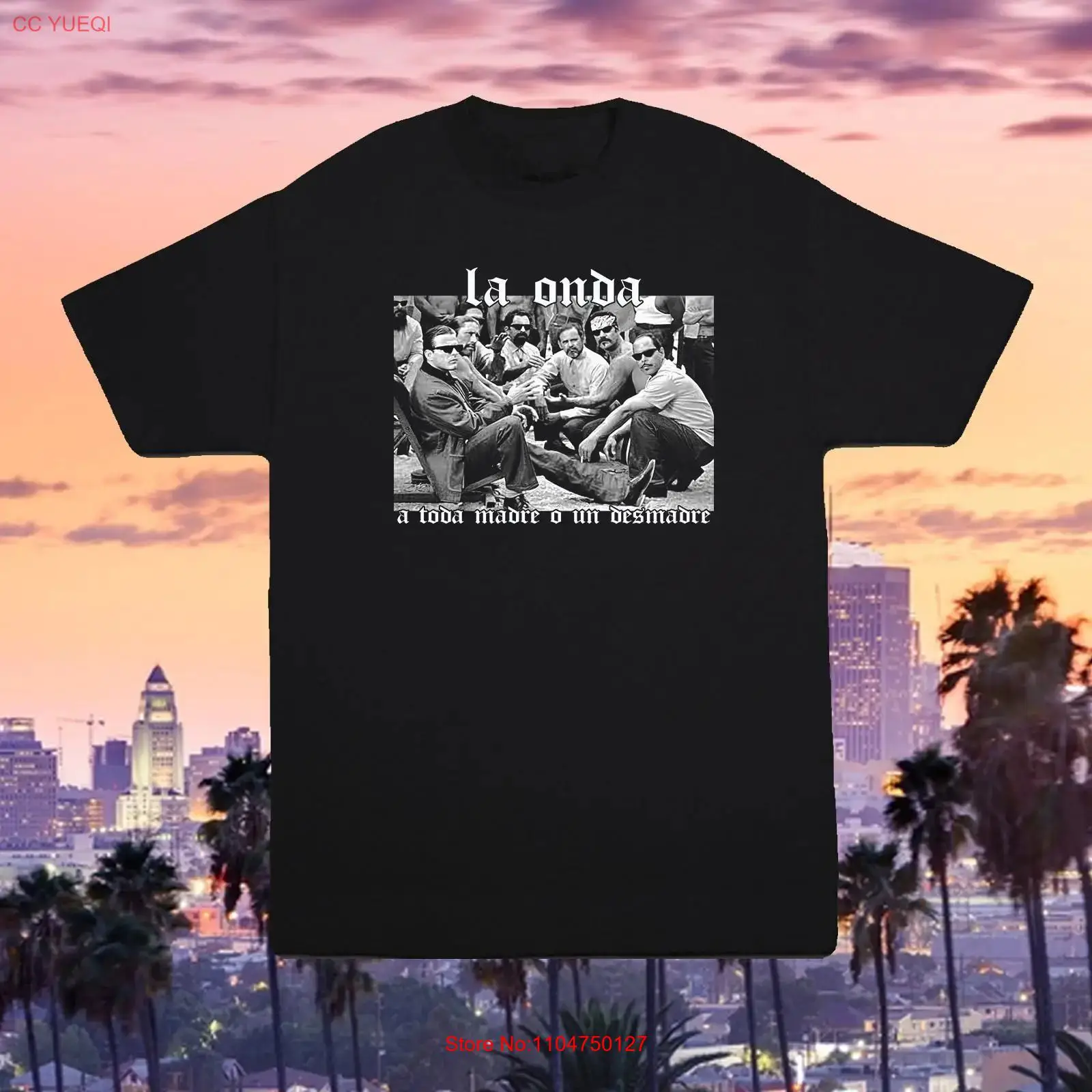 Vintage Fashion La - T-shirt La Onda Blood In Out
