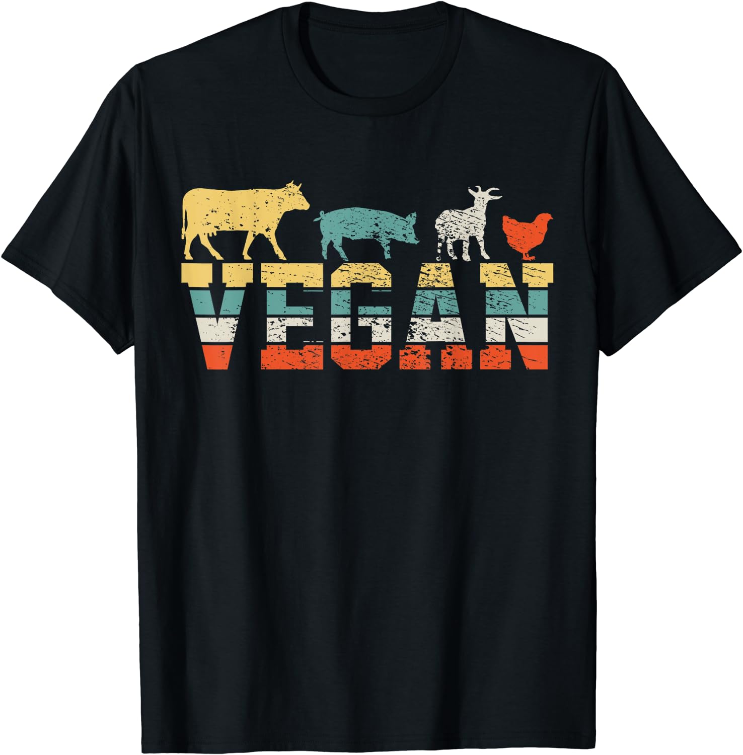 Vintage Fashion Magazines - T-shirt vintage vegana T-shirt da uomo