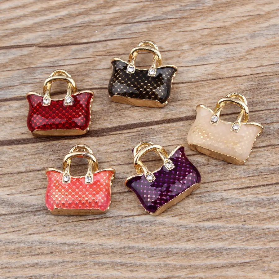 Vintage Fashion Ornaments - 10 pz fai da te metallo