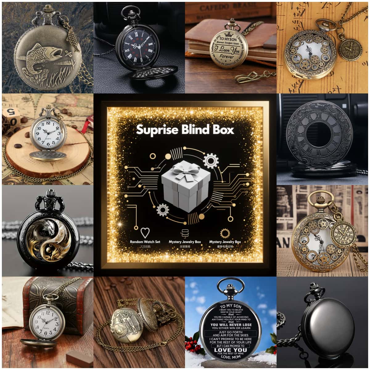 Orologio da tasca al quarzo da - Vintage Fashion Watches recensione e prezzo