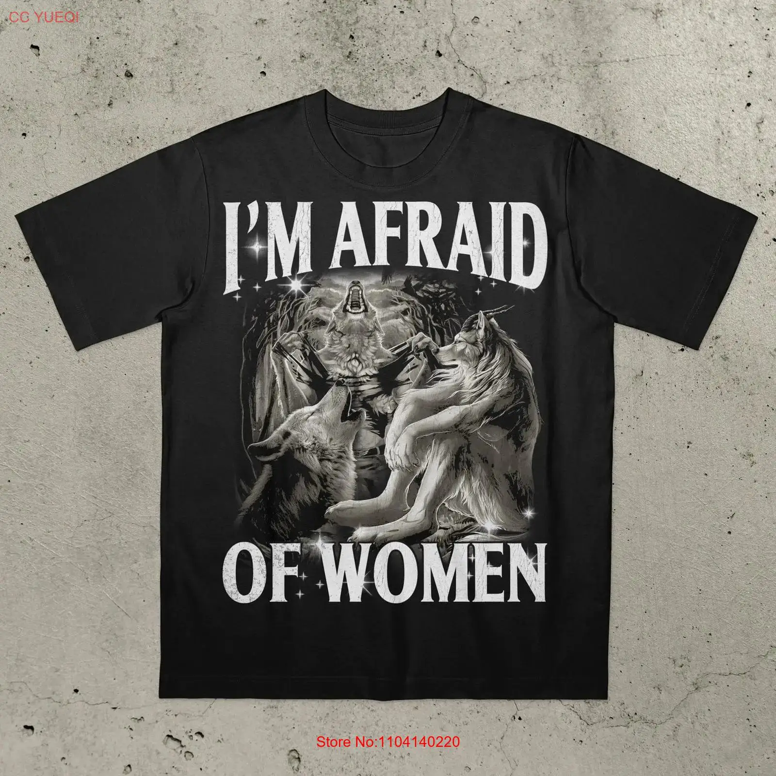 T-shirt 'I'm Afraid of Women'  - Vintage Fashion Gen Z recensione e prezzo