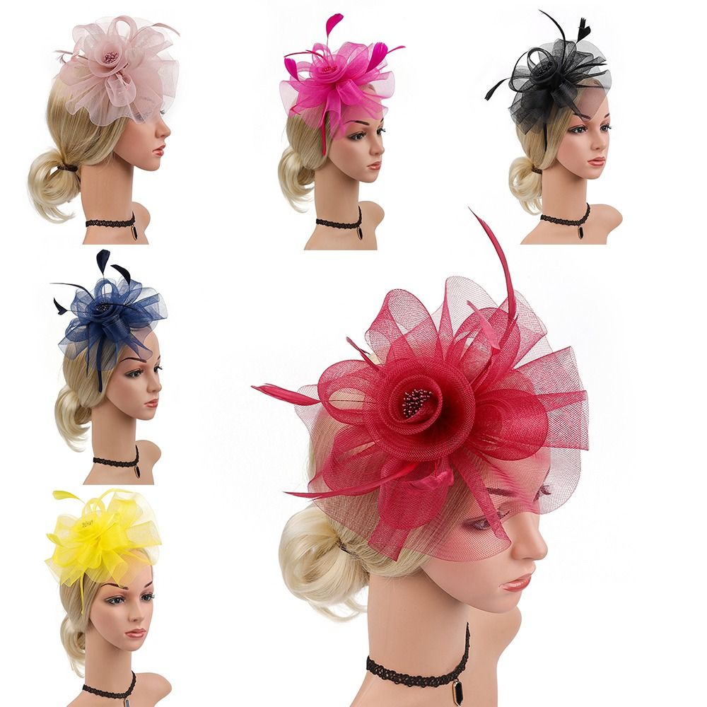 Piume nastro Fascinator cappel - Vintage Fashion Hats recensione e prezzo
