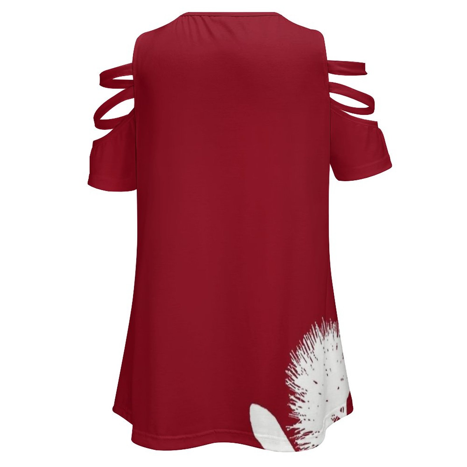 Pohutukawa-Bianco su rosso Don - Vintage Fashion Nz recensione e prezzo