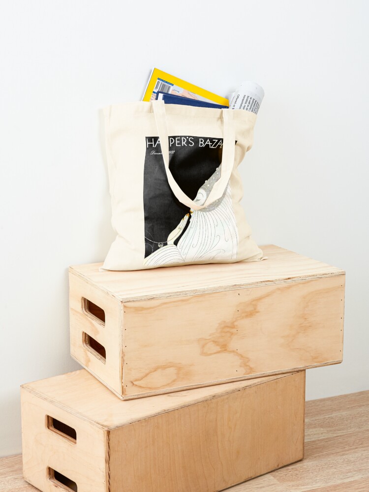 HARPERS BAZAAR: Borsa tote vin - Vintage Fashion Magazine recensione e prezzo