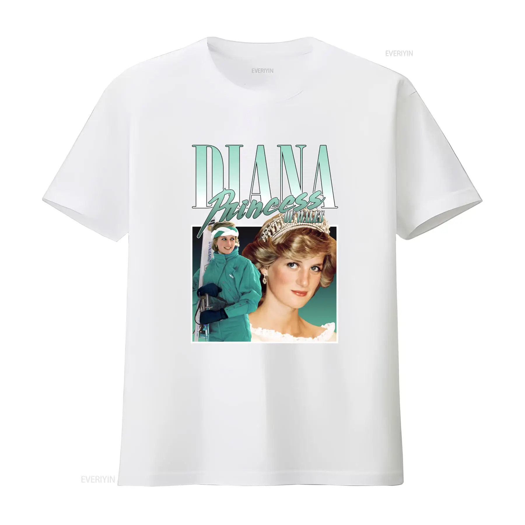 Maglietta Lady Diana Princess  - Vintage Fashion Style Men recensione e prezzo