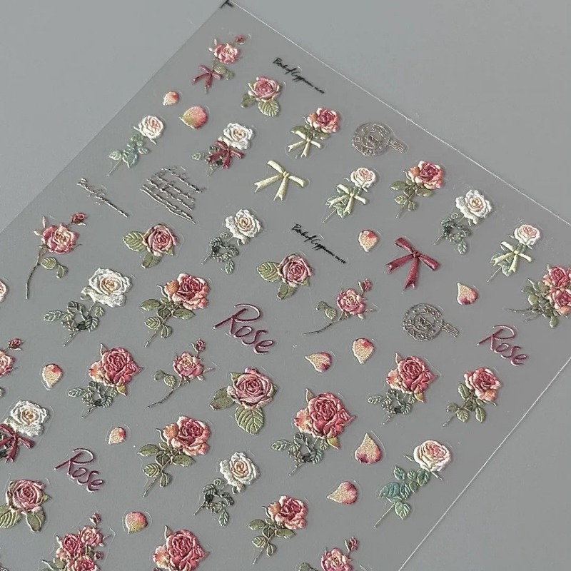 5 pezzi Ins adesivo rosa retrò - Vintage Fashion Magazine recensione e prezzo