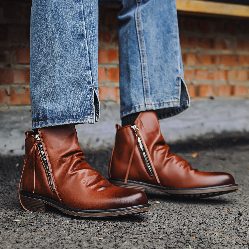 Stivali da Moto Western Vintag - Vintage Fashion Style Men recensione e prezzo