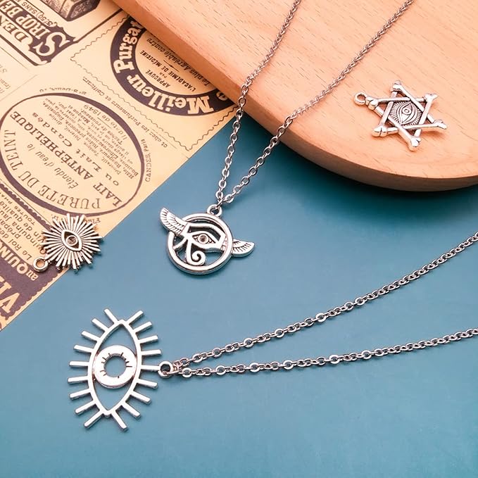 16 pezzi misti occhio di Horus - Vintage Fashion Nz recensione e prezzo