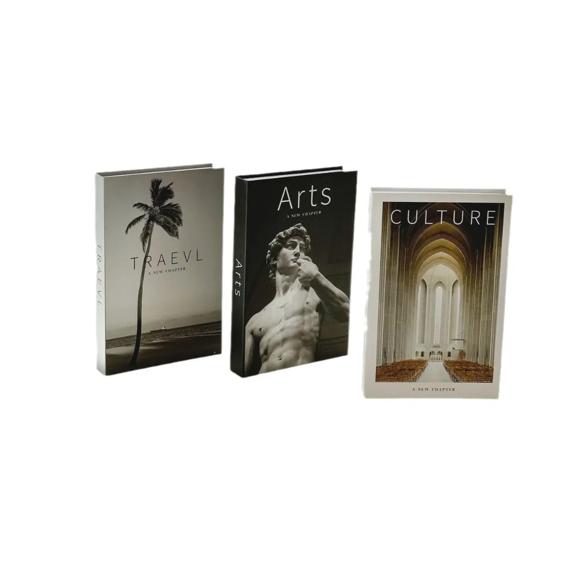 Libri finti decorativi moderni - Vintage Fashion Magazine recensione e prezzo