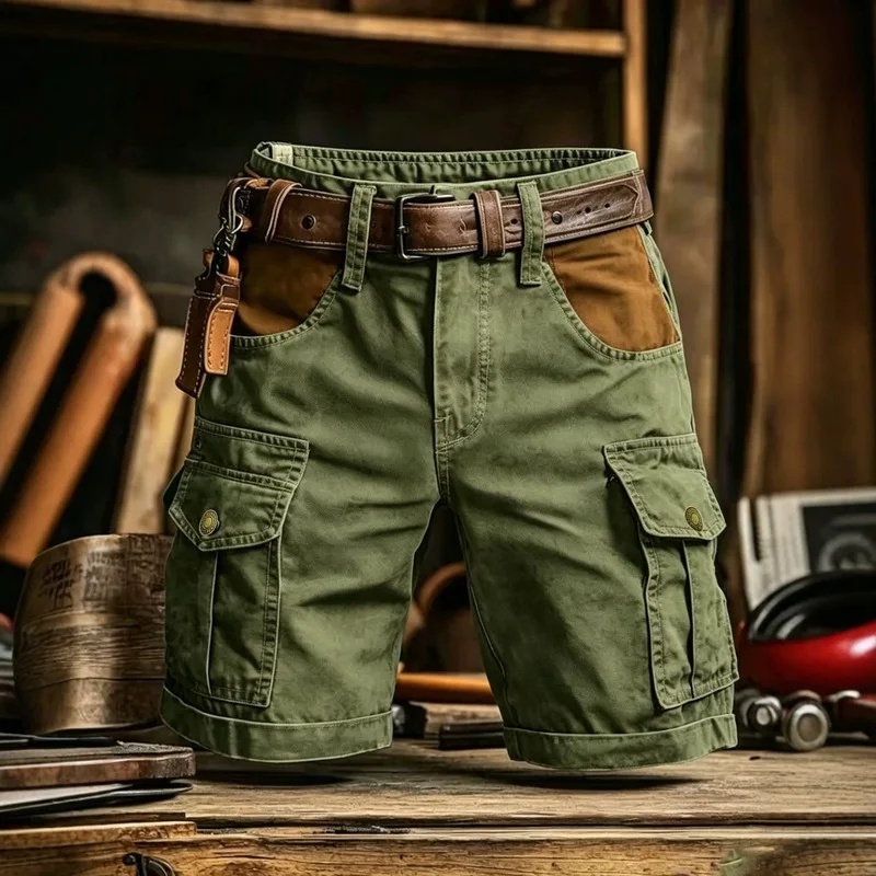 Pantaloncini Cargo Estivi da U - Vintage Fashion Style Men recensione e prezzo