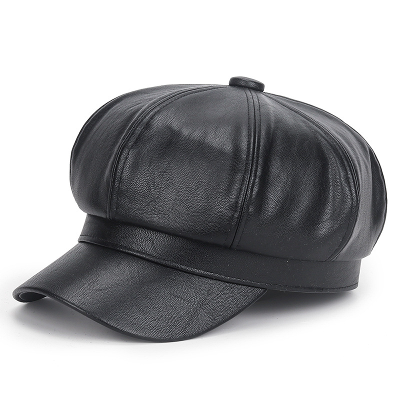 Cappello invernale in pelle PU - Vintage Fashion Hats recensione e prezzo
