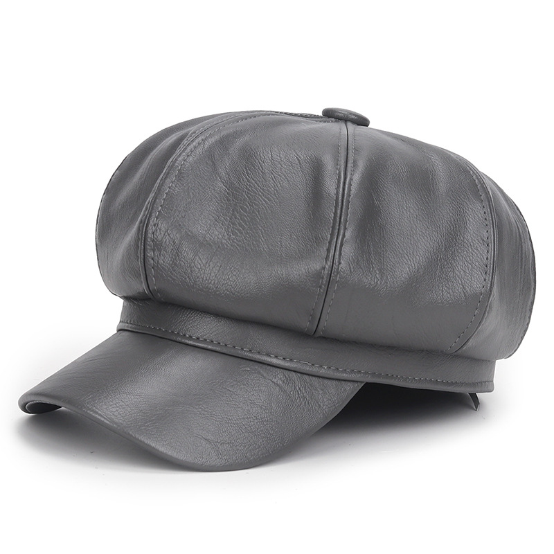 Cappello invernale in pelle PU - Vintage Fashion Hats recensione e prezzo