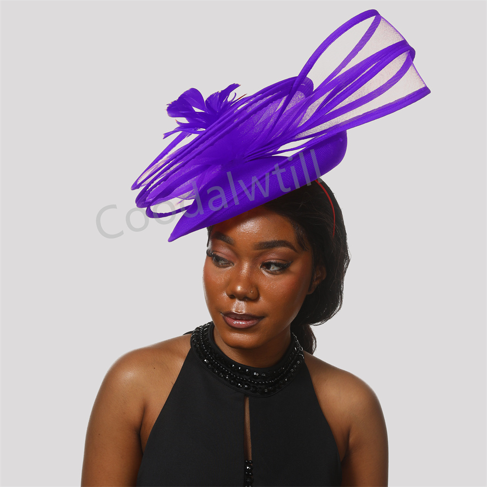 Feather Derby Hat Flower Fasci - Vintage Fashion Hats recensione e prezzo