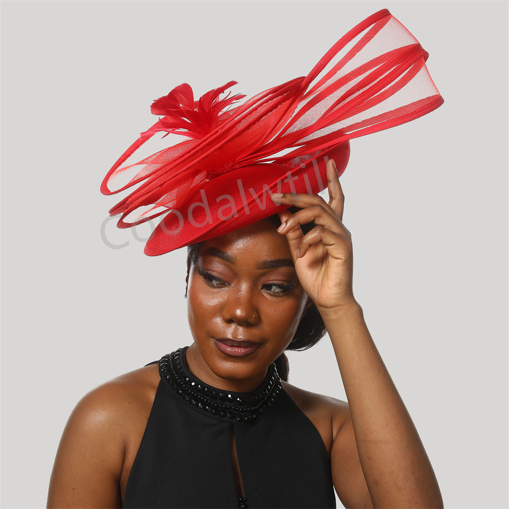 Feather Derby Hat Flower Fasci - Vintage Fashion Hats recensione e prezzo