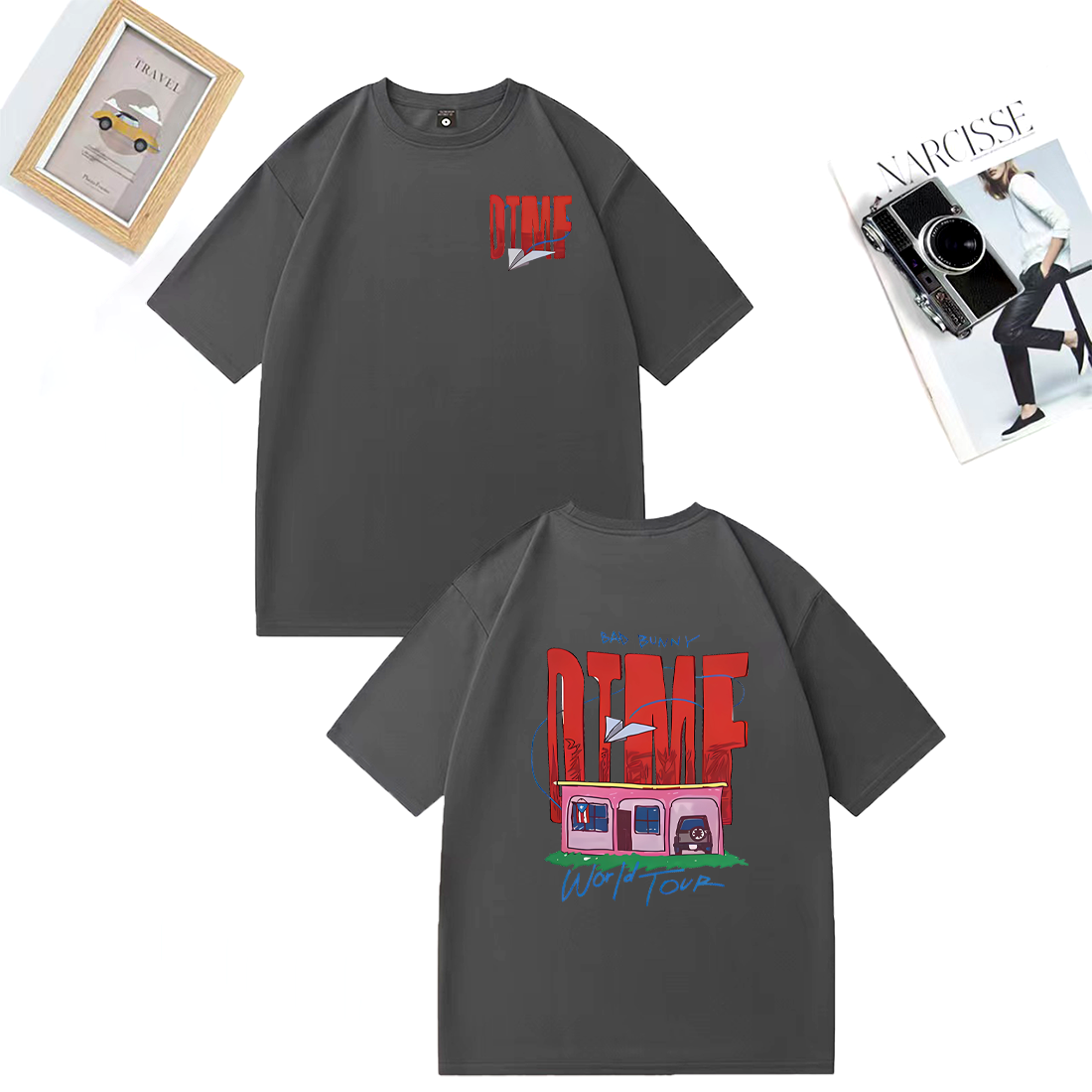 T-shirt Singer Bad Bunny DTMF  - Vintage Fashion World recensione e prezzo