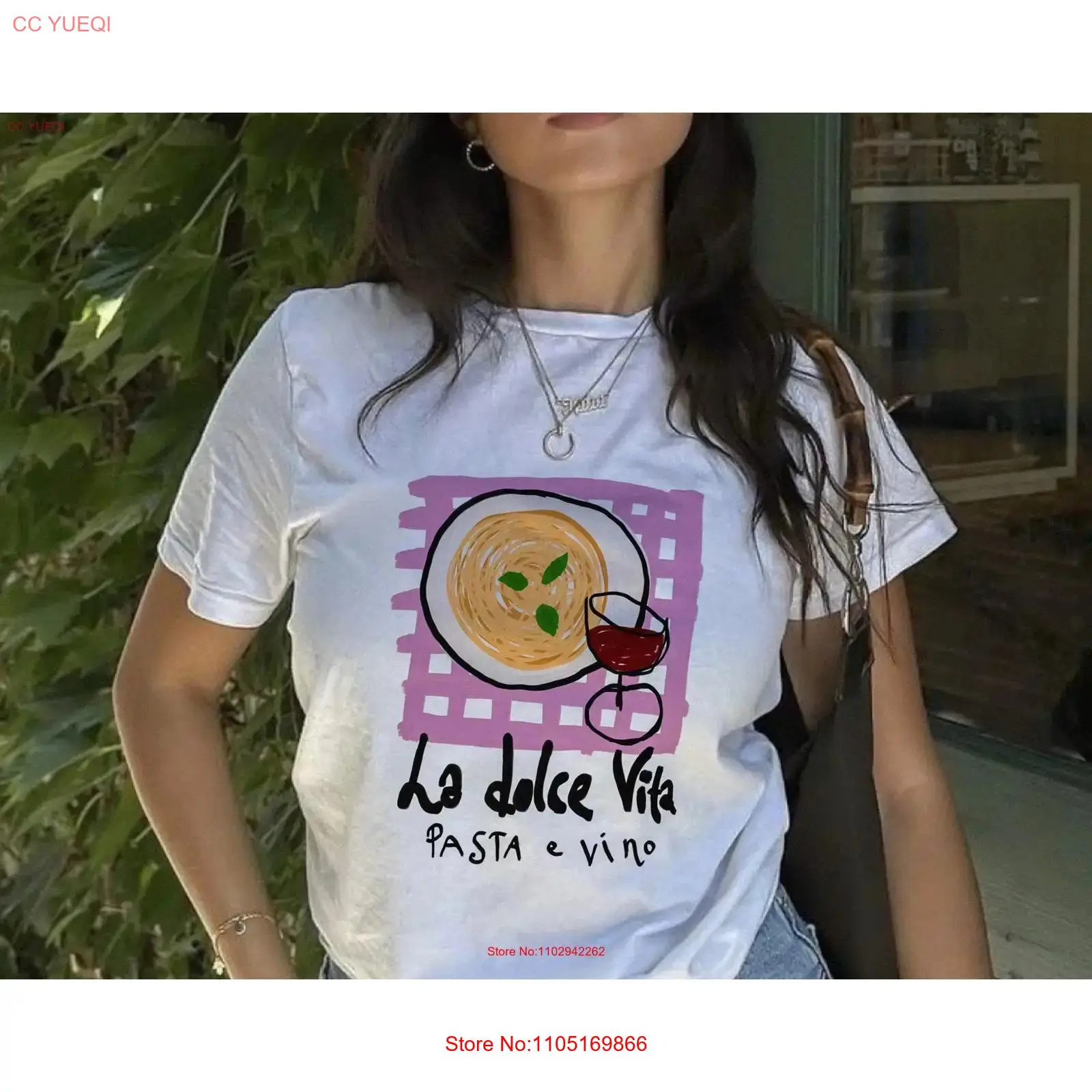 La Dolce Vita Pasta T Shirt vi - Vintage Fashion La recensione e prezzo