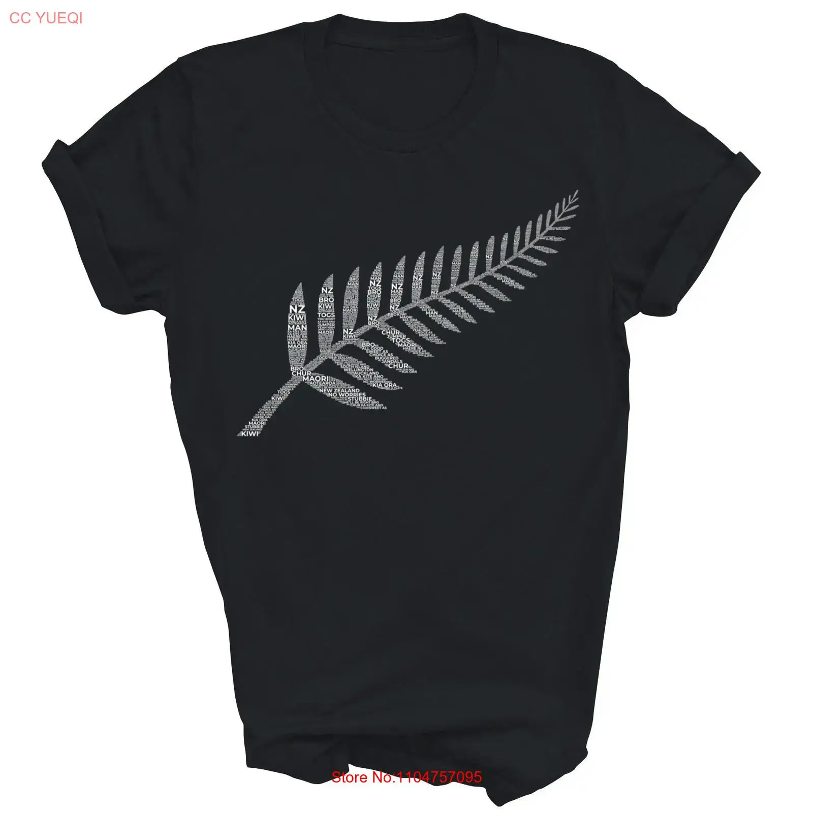 T-shirt Fern New Zealand Kiwis - Vintage Fashion Nz recensione e prezzo