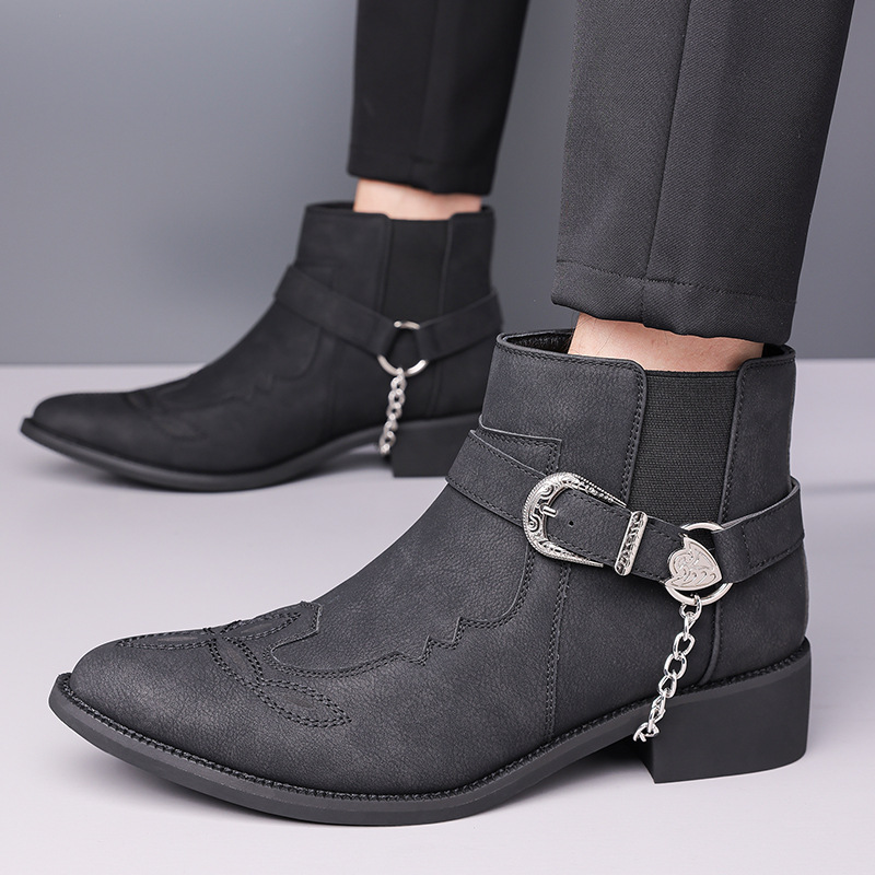 Nuovi Stivali da Cowboy Vintag - Vintage Fashion Style Men recensione e prezzo