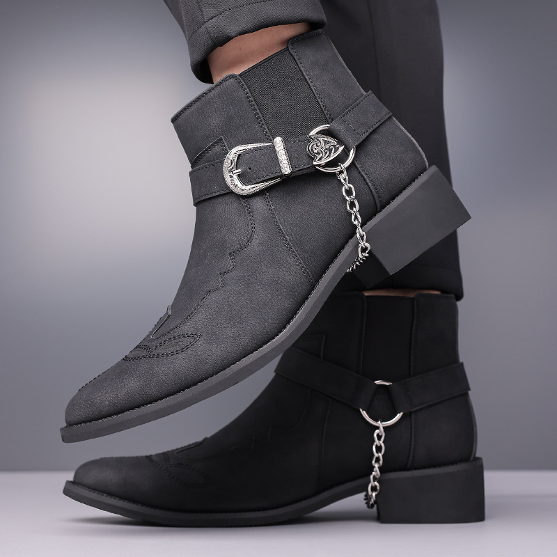 Nuovi Stivali da Cowboy Vintag - Vintage Fashion Style Men recensione e prezzo