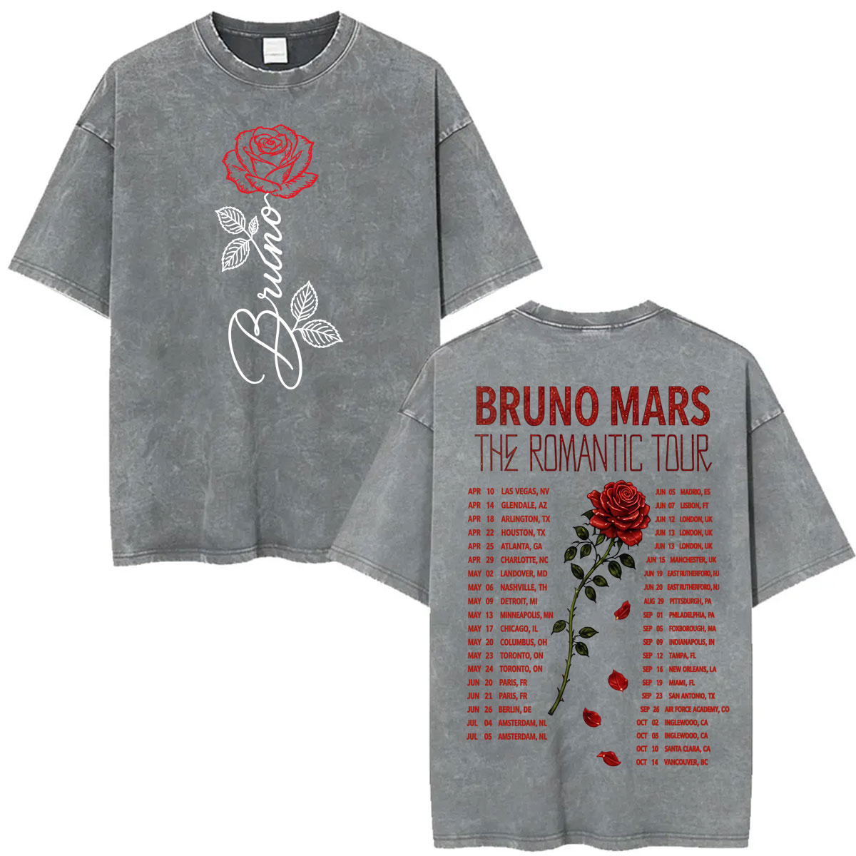 T-shirt Romantica Bruno Mars 2 - Vintage Fashion World recensione e prezzo