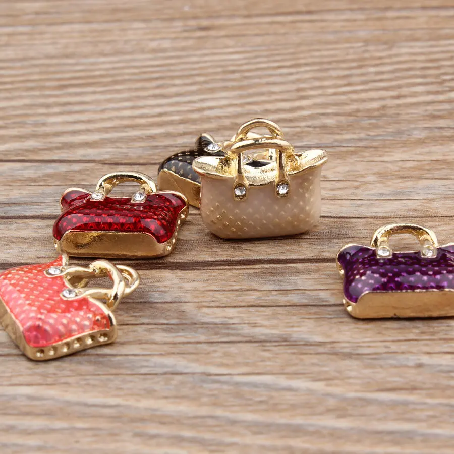 10 pz fai da te metallo smalto - Vintage Fashion Ornaments recensione e prezzo