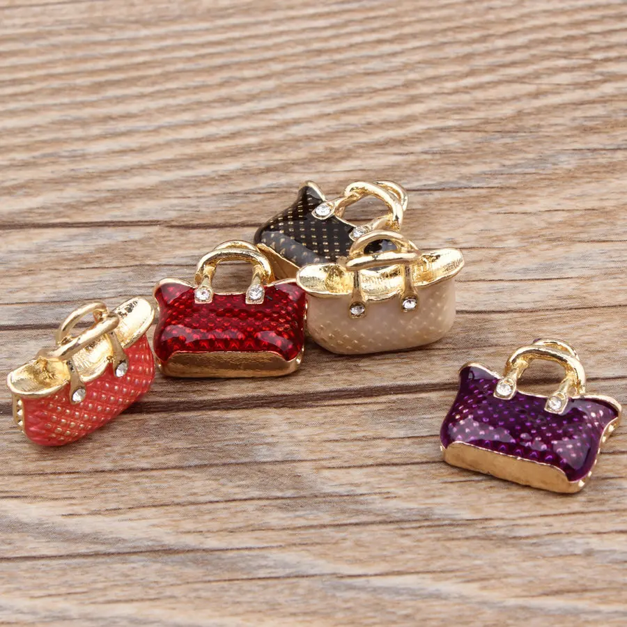 10 pz fai da te metallo smalto - Vintage Fashion Ornaments recensione e prezzo